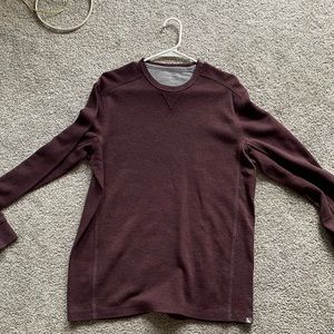 eddie bauer waffle knit long sleeve